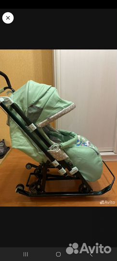 Детские санки коляска бу