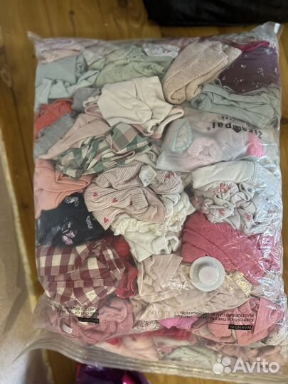 Одежда для девочки мешком р.80-86-92