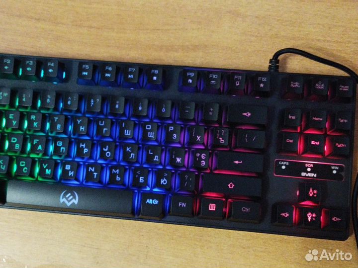 Игровая клавиатура Sven KB-G7400 black