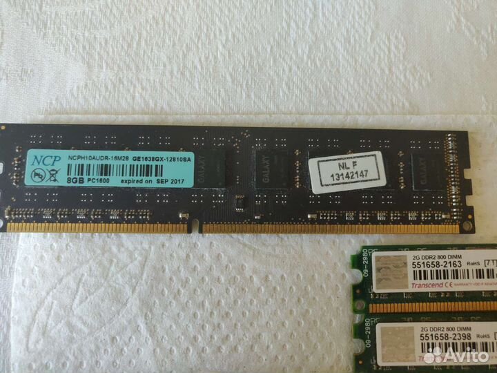 Оперативная память ddr2,3