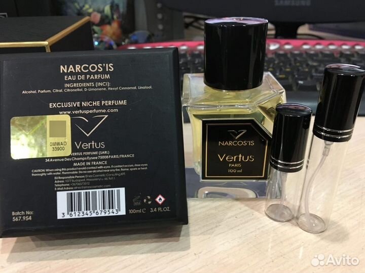Vertus Narcos'is оригинал распив