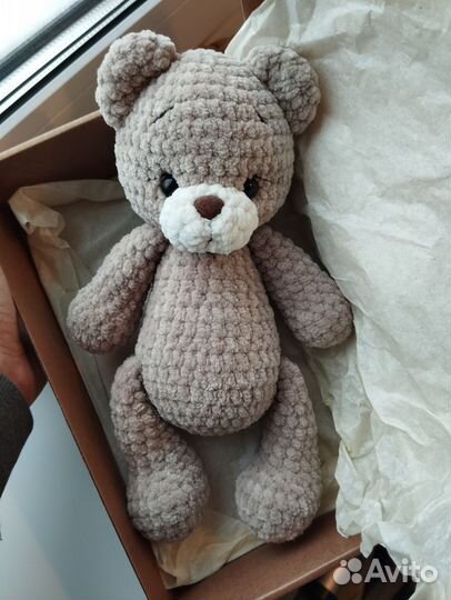 Вязаный мишка