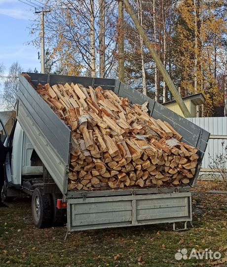 Дрова колотые