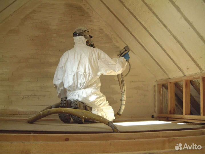 Утепление пенополиуретаном ППУ