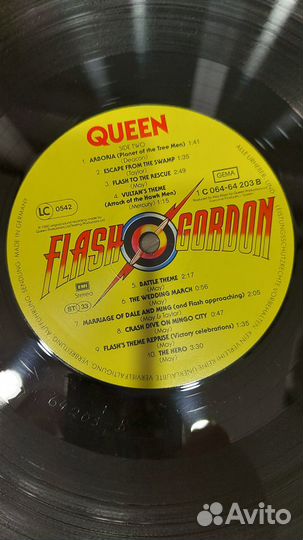 Queen-Flash-Gordon NM/NM-оригинал