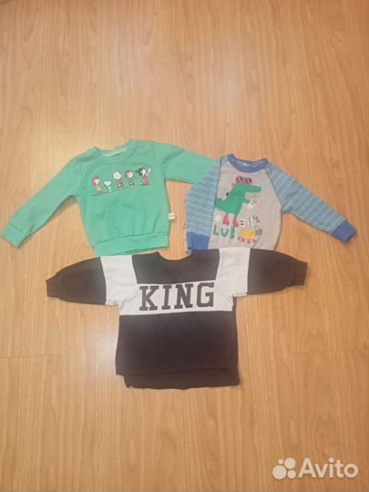 Детские вещи пакетом на мальчика 74 80