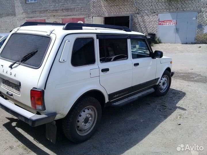 Рейлинги Нива 2131 5-ти дверную продольные