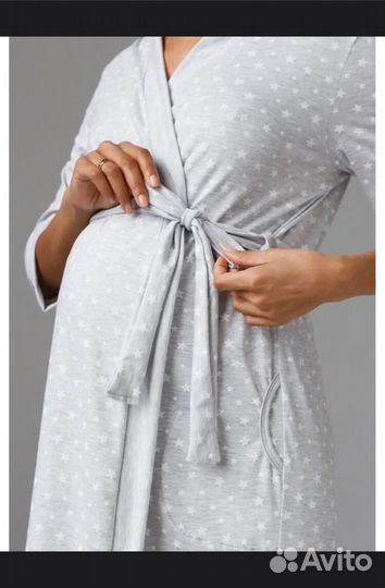 Халат и сорочка для беременных