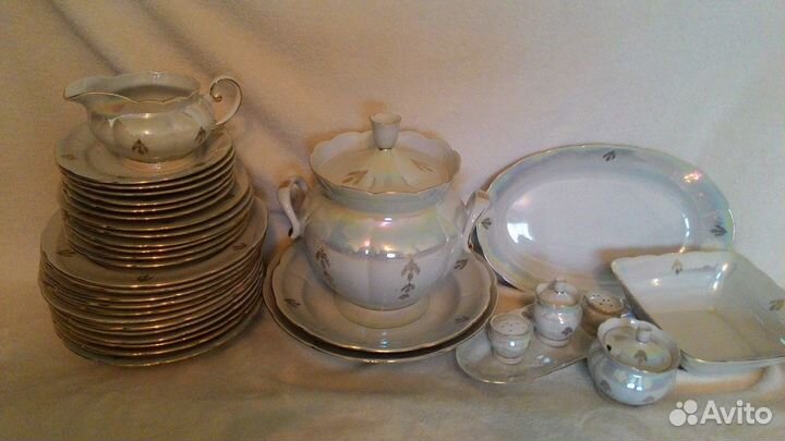 Сервиз столовый полный на 6 персон 35 предметов