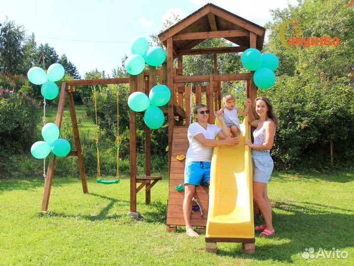 Детский спортивный комплекс для дачи