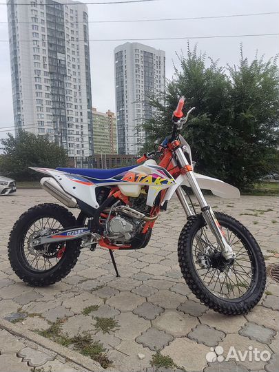 Мотоцикл ataki EF250R (4T 172FMM-6 4V) 21/18 (2023