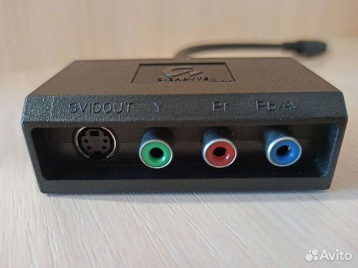 Переходник-адаптер S-video/S-video+3xRCA