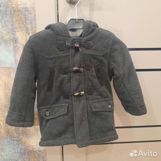 Пальто утепленное для мальчика Mothercare