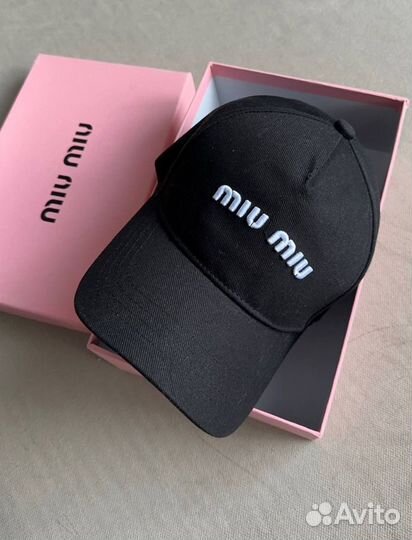 Кепка miu miu premium