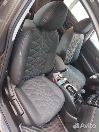 Чехлы на сиденья Форд Фьюжен 2008г