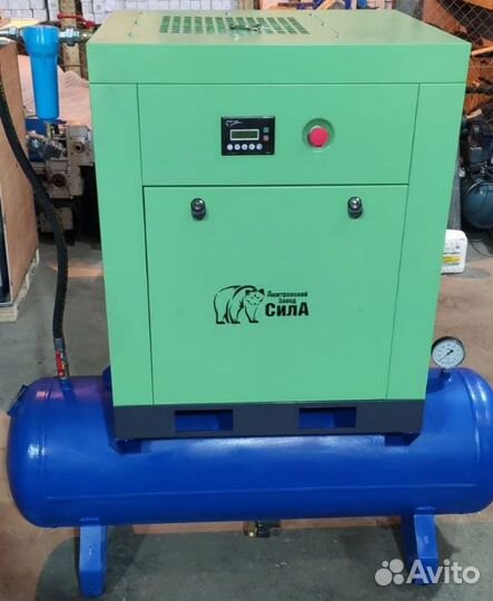 Винтовой компрессор с ременным приводом дз Сила С