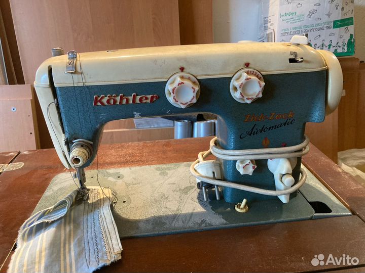 Швейная машинка kohler zick zack кл. 51-2