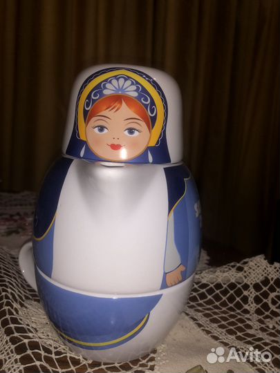 Набор Чайный Матрешка sochi 2014
