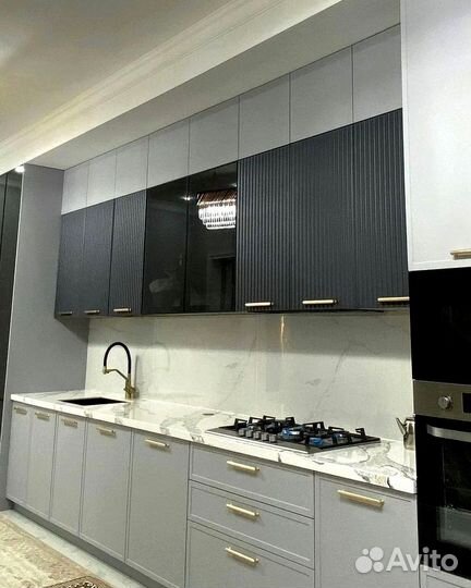 Современная кухня на заказ мдф фасады