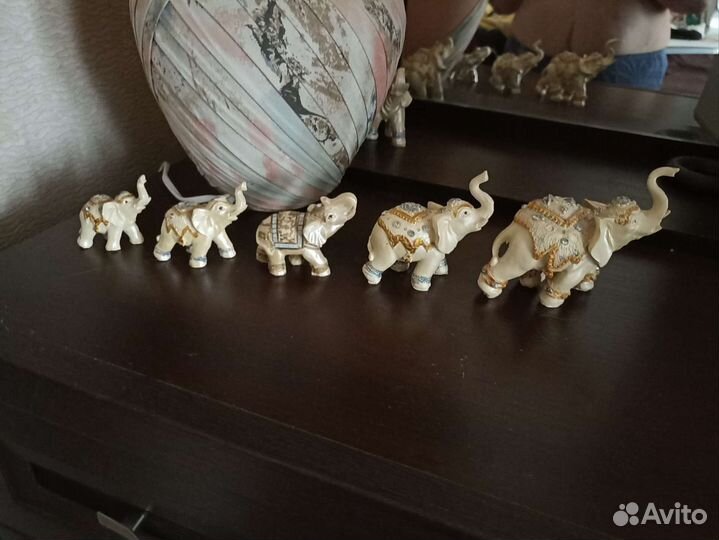Фигурки слоники