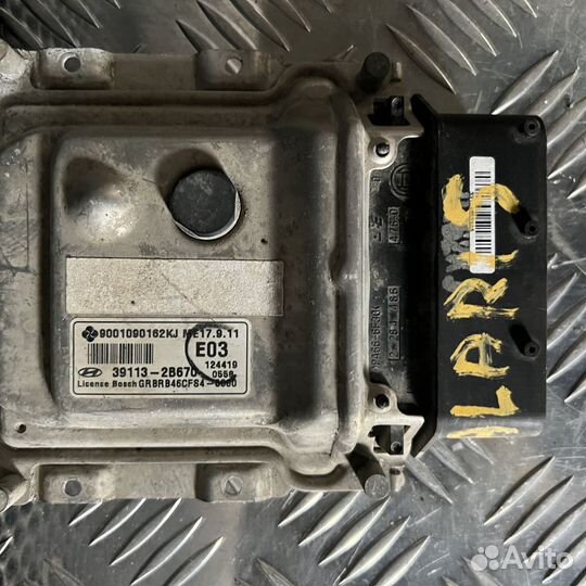 Блок управления двигателем Hyundai Solaris 1