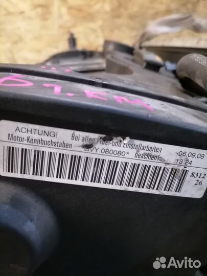 Двигатель BVY Volkswagen Passat B6 2.0 FSI 76 т.км