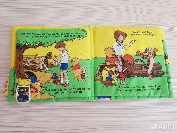 Книга для малышей Винни Пух Disney на англ.языке