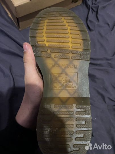 Dr martens ботинки черныее, оригинал