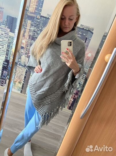 Женское панчо