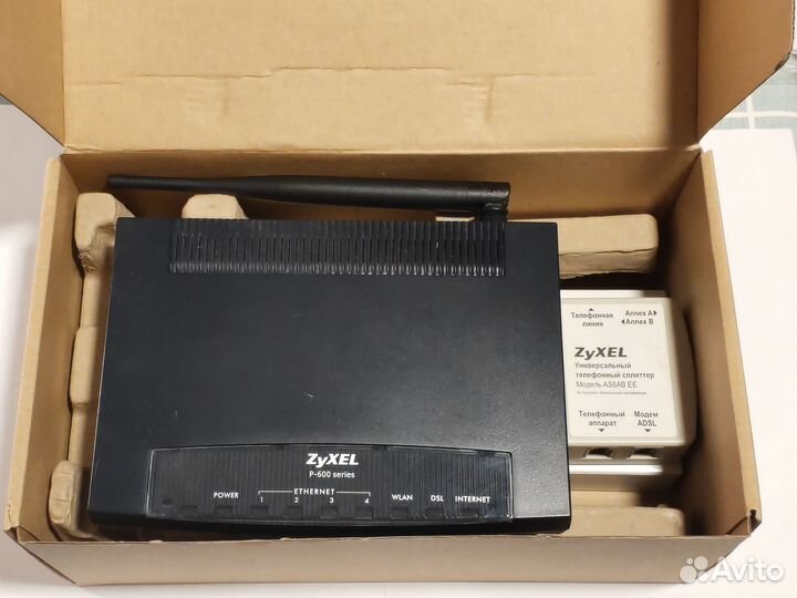 Интернет центр zyxel P660HTW2 EE