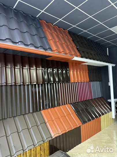 Металлочерепица шифер Аликанте Профиль