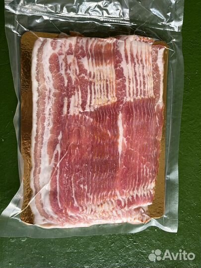 Бекон нарезка с/к и в/к, Ветчина свиная, пепперони