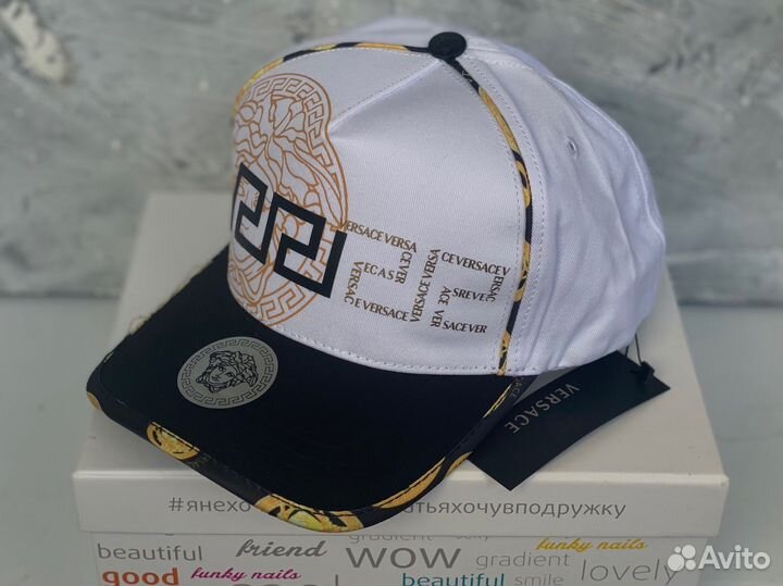 Бейсболка кепка versace premium