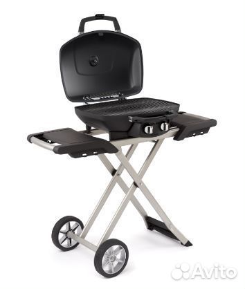 Газовый гриль мобильный на колесиках