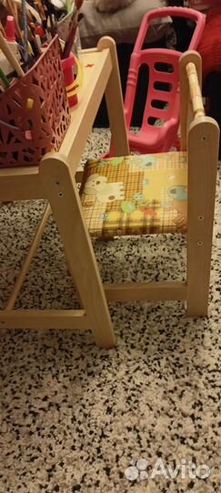 Детский стол и стул