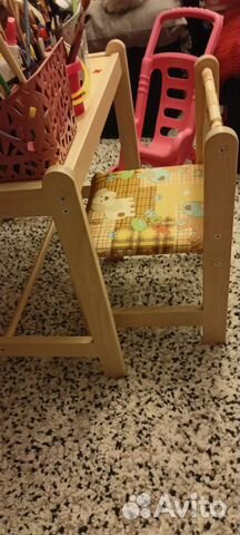 Детский стол и стул