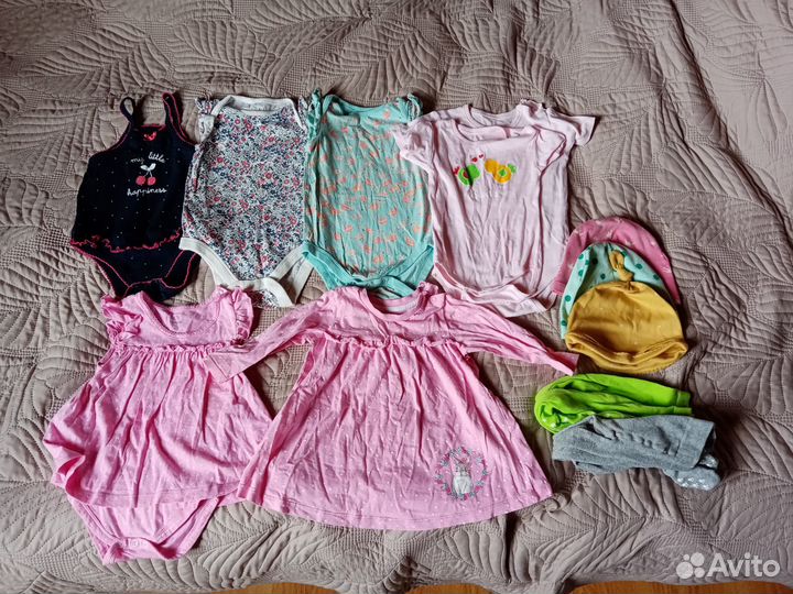 Боди для девочки 74-80