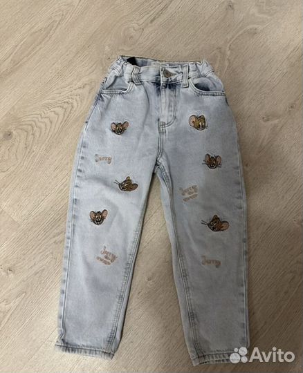 Джинсы gloria jeans для девочки 110