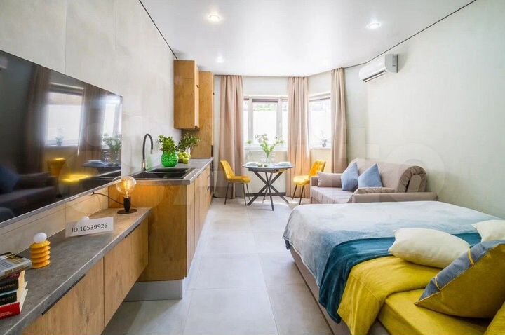 Квартира-студия, 26 м², 1/9 эт.