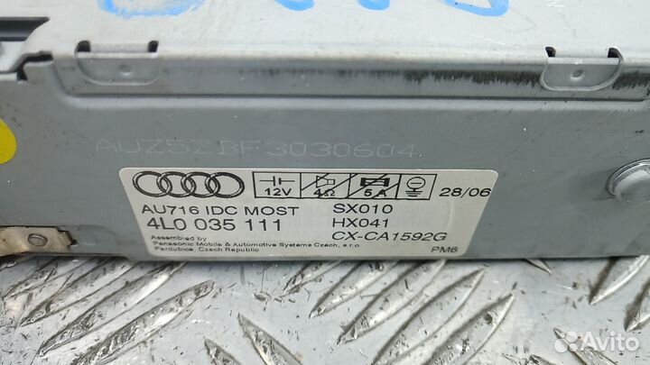 CD-чейнджер audi Q7 2006 внедорожник