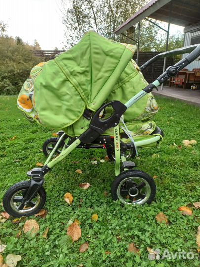 Коляска для двойни 2 в 1