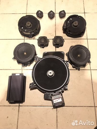 Акустика Bose полный комплект Audi A8 D3