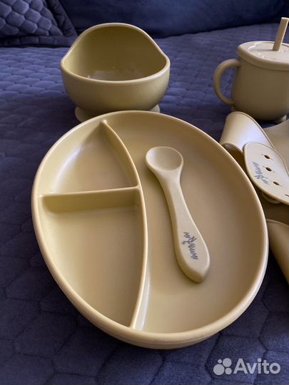 Силиконовая посуда для малышей