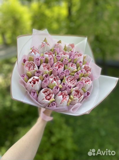 Зефирный букет/ Сьедобный букет