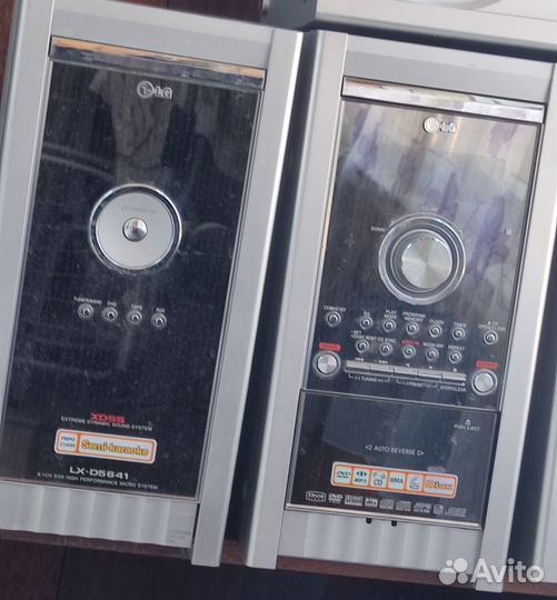 Музыкальный центр lg lx DP5641X и Автоусилитель