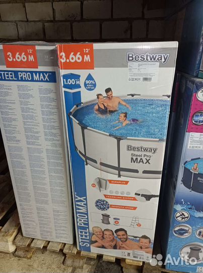 Каркасный бассейн 305 на 100