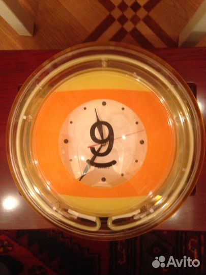 Часы настенные с подсветкой 