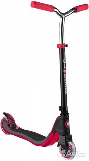 Самокат Globber flow 125 (2023) красный Kra590