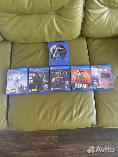 Sony playstation 4 slim 1tb с играми