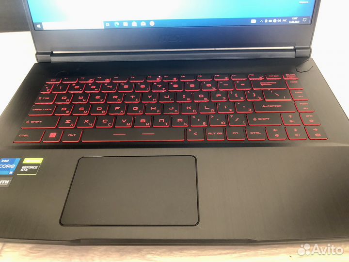 Новый на гарантии игровой MSI - GeForce GTX 1650